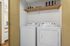 Canyon Springs in-unit laundry with full-size washer and dryer in apartment home in Lynnwood Washington