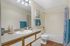 Canyon Springs apartment bathroom with modern fixtures spacious countertop and elegant decor in Lynnwood WA