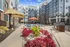 303 Flats resort-style pool and outdoor lounge area with comfortable seating in Knoxville TN
