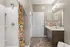 303 Flats renovated model bathroom with modern vanity and clean contemporary finishes in Knoxville TN