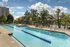 Resort-style outdoor saltwater pool at The Landings riverside apartments in Knoxville TN