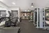 Fully equipped 24-hour fitness center at The Landings riverside apartment community Knoxville Tennessee