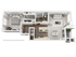Chase Village 1x1 bedroom floorplan