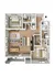 RM West P1 2x2 B1 floor plan two bedroom two bath 1313 sq ft in Kansas City MO