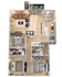 Phoenix Sacramento 3x2 bedroom floorplan