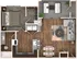 La Mesa XL One Bedroom One Bathroom 770 sq ft Floor Plan at Stone Hill Apartments in Pflugerville, TX