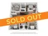 Modern 3D floor plan showcasing 3 bedrooms, inviting living room, contemporary kitchen, and elegant bathroom layout, marked as sold out.
