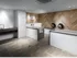 Pet washing room with two large tubs, detachable sprayers, dryers with hoses and a hand-washing sink.