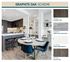 kitchen photos with white quartz countertops, gray title backsplash, gray brown wood cabinets and flooring