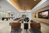 resident lounge with sectional couch and chairs, TV and billiards table