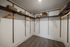 closet with freedomRail closet shelving system