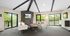 Clubhouse with large windows at The Views of Naperville apartments