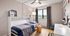 Standard 2 Bedroom Tower Vision Bedroom at The Views of Naperville apartments