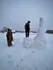 Snowman building contest 2025