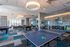 Game room ping pong table