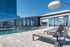 Lounge seating by pool