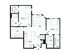 Charming floor plan showcasing 2 bedrooms, versatile den, open living area, and modern kitchen. Includes 2 bathrooms, convenient closets, and dedicated washer/dryer space.