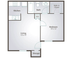 1BR/1BA - The Reveille