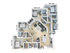 Modern 3D floor plan showcasing four bedrooms, elegant open-concept living space, designer kitchen, and four luxury bathrooms.