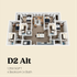 Modern 3D apartment floor plan featuring 4 bedrooms and 4 bathrooms, with spacious living areas, stylish kitchen, and abundant natural light, covering 1,350 sq ft.
