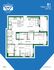 B1 floor plan showcasing a modern 2 bed, 2 bath layout with a spacious living area and kitchen, 1,089 sqft at University Village Residences.