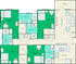 Inviting floor plan featuring 4 spacious bedrooms, modern kitchen with island, expansive living room, and a cozy patio.