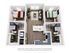 Modern 3D floor plan showcasing a 2-bedroom apartment with two bathrooms, an open-concept living area, and a stylish kitchen island.