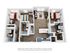 Modern 3D floor plan showcasing three cozy bedrooms, two sleek bathrooms, and an inviting open-concept kitchen with living and dining areas.