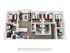 Modern 3D floor plan featuring 4 bedrooms, a stylish open-concept living area, and a sleek kitchen with a breakfast bar.