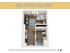 Cozy and modern single-bedroom apartment layout with an integrated living area, compact kitchen, and elegant bathroom.