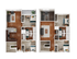 Lofts at Wolf Pen Creek (new) - Two-Bedroom Floorplan