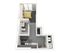 Studio XL Floor Plan Image
