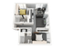 2x2 2D Floor Plan Image
