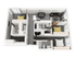 3x3 3D Floor Plan Image