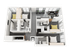 4x4 4C Floor Plan Image