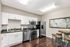 Kitchen with White cabinetry
