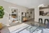 furnished living room