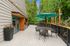 sundeck with tables and chairs