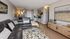 Arrive 800 Penn Modern Living Area with Ambient Lighting