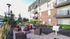 Firepit seating and grill area