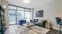 Furnished living room with view