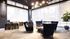 Leasing desk and sitting area