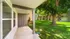 Patio and landscaping