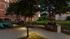 Grill area at night