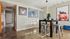 Dining room with wood table and chairs