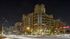 Building exterior at night