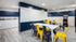 Laundry facilities with tables and chairs