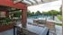 Grill area and picnic table