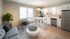 Arrive Loring Park Living Room Connecting to Kitchen with Modern Decor