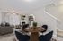 dining room and living room